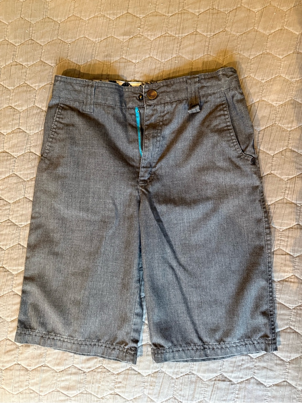 Boy’s Gray Casual Shorts